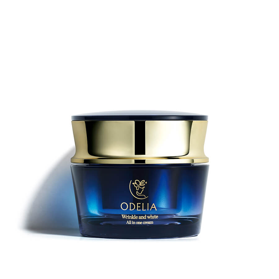 ODELIA オデリア　リンクル＆ホワイト　オールインワンクリーム　50g　2個