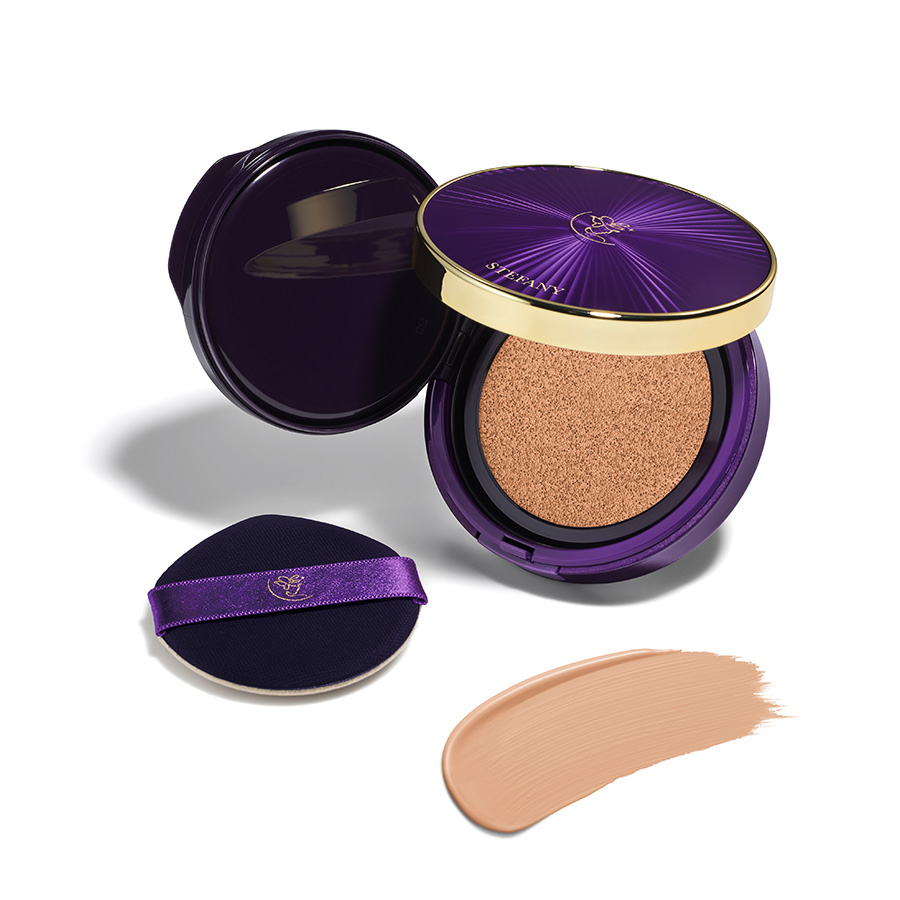 STEFANY AGING COVER(ステファニーエイジングカバー※1)クッションファンデーション 01 ナチュラルベージュ(ケース+リフィル)セット(01 ナチュラルベージュ)