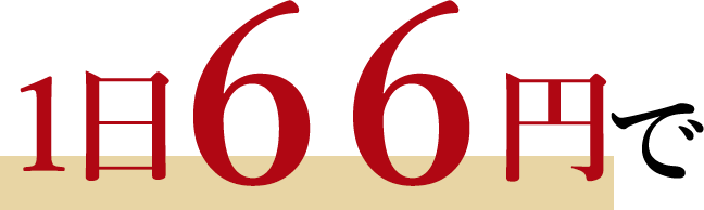 1日50円で